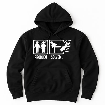 Divorce Problem Solved Funny Break Up Hoodie