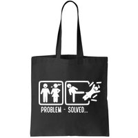 Divorce Problem Solved Funny Break Up Bag