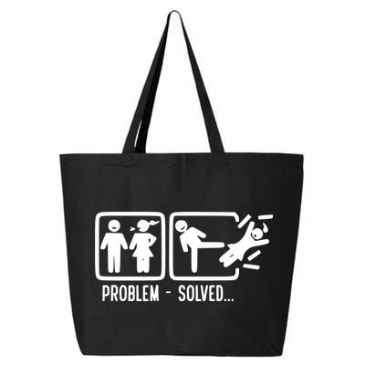 Divorce Problem Solved Funny Break Up 25L Jumbo Tote