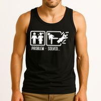 Divorce Problem Solved Funny Break Up Tank Top