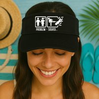 Divorce Problem Solved Funny Break Up Visor