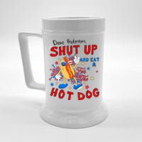 Dear Protesters Shut Up And Eat A Hot Dog Beer Stein