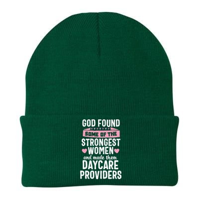 Daycare Provider Strongest Women Childcare Appreciation Knit Cap Winter Beanie