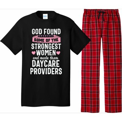 Daycare Provider Strongest Women Childcare Appreciation Pajama Set