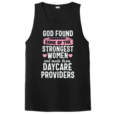 Daycare Provider Strongest Women Childcare Appreciation PosiCharge Competitor Tank