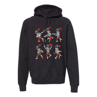 Dancing Pirate Skeletons Dance Challenge Boy Halloween Premium Hoodie