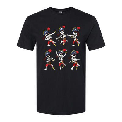 Dancing Pirate Skeletons Dance Challenge Boy Halloween Softstyle CVC T-Shirt