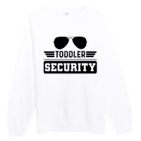 Daycare Provider Security Childcare Worker Teacher Premium Crewneck Sweatshirt