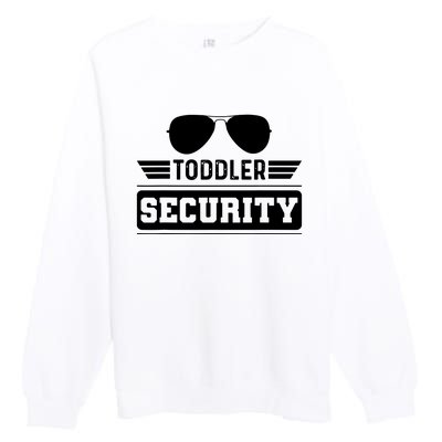 Daycare Provider Security Childcare Worker Teacher Premium Crewneck Sweatshirt