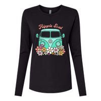 Daisy Peace Sign Hippie Soul Flower Lovers Gifts Womens Cotton Relaxed Long Sleeve T-Shirt