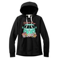 Daisy Peace Sign Hippie Soul Flower Lovers Gifts Women's Fleece Hoodie