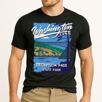 Deception Pass State Park Washington Evergreen State Camping Performance Shirt