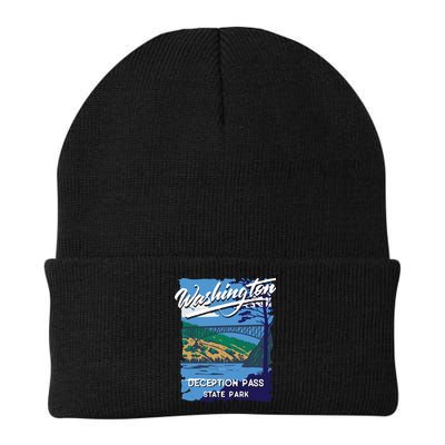 Deception Pass State Park Washington Evergreen State Camping Beanie