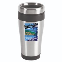 Deception Pass State Park Washington Evergreen State Camping 16oz Travel Tumbler