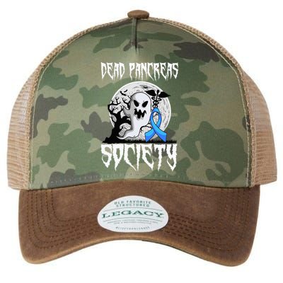 Dead Pancreas Society Diabetes Halloween Diabetic Party Legacy Tie Dye Trucker Hat