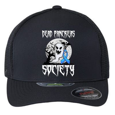 Dead Pancreas Society Diabetes Halloween Diabetic Party Flexfit Unipanel Trucker Cap