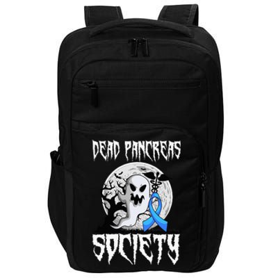 Dead Pancreas Society Diabetes Halloween Diabetic Party Impact Tech Backpack