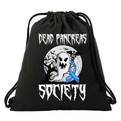 Dead Pancreas Society Diabetes Halloween Diabetic Party Drawstring Bag