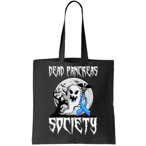 Dead Pancreas Society Diabetes Halloween Diabetic Party Tote Bag