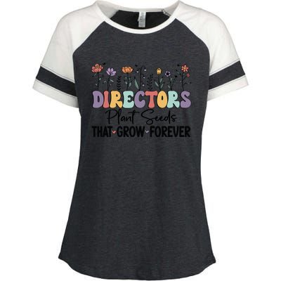 Directors Plant Seeds PNG Enza Ladies Jersey Colorblock Tee