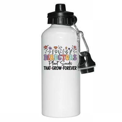 Directors Plant Seeds PNG Aluminum Water Bottle 