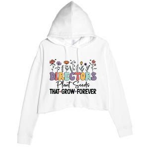 Directors Plant Seeds PNG Crop Fleece Hoodie