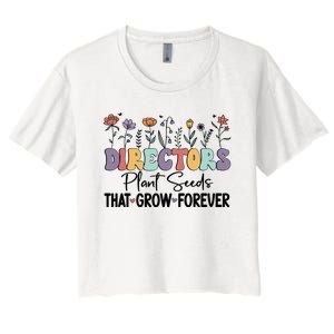 Directors Plant Seeds PNG Women's Crop Top Tee