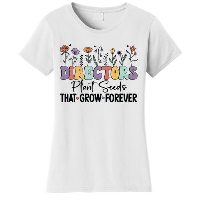 Directors Plant Seeds PNG Women's T-Shirt