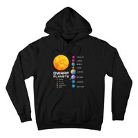 Dwarf Planets Space Astronaut Galaxy Mars Earth Venus Mercury Jupiter Hoodie