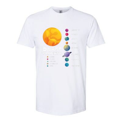 Dwarf Planets Space Astronaut Galaxy Mars Earth Venus Mercury Jupiter Softstyle® CVC T-Shirt