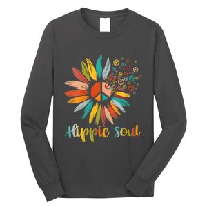 Daisy Peace Sign Hippie Soul Flower Lovers Gifts Long Sleeve Shirt