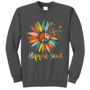 Daisy Peace Sign Hippie Soul Flower Lovers Gifts Tall Sweatshirt