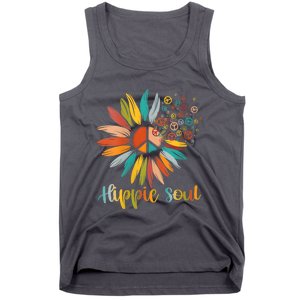 Daisy Peace Sign Hippie Soul Flower Lovers Gifts Tank Top