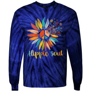 Daisy Peace Sign Hippie Soul Flower Lovers Gifts Tie-Dye Long Sleeve Shirt