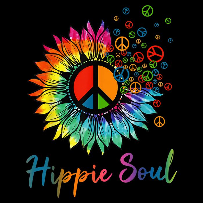 Daisy Peace Sign Hippie Soul Retro Hippie Flower Lovers Impact Tech Backpack