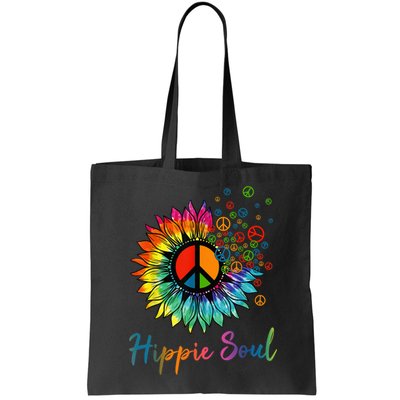 Daisy Peace Sign Hippie Soul Retro Hippie Flower Lovers Bag