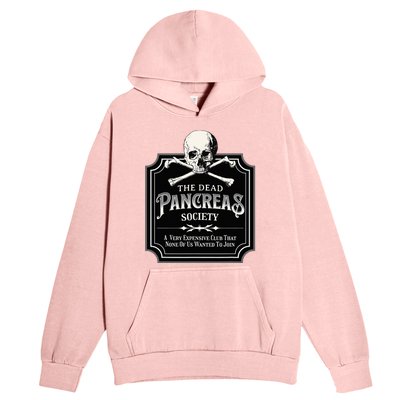 Dead Pancreas Society Type One Diabetes T1D Awareness Skull Urban Pullover Hoodie