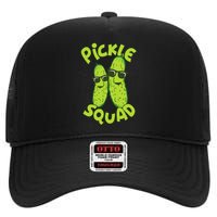 Dill Pickle Squad Pickle Squad High Crown Mesh Back Trucker Hat