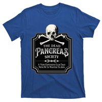 Dead Pancreas Society Type One Diabetes T1d Awareness Skull T-Shirt