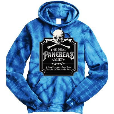 Dead Pancreas Society Type One Diabetes T1d Awareness Skull Tie Dye Hoodie