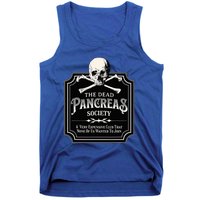 Dead Pancreas Society Type One Diabetes T1d Awareness Skull Tank Top