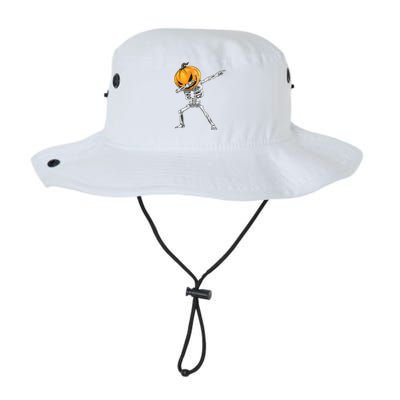 Dabbing Pumpkin Skeleton Gift Legacy Cool Fit Booney Bucket Hat