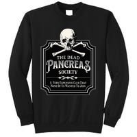 Dead Pancreas Society Type One Diabetes T1D Awareness Skull Sweatshirt