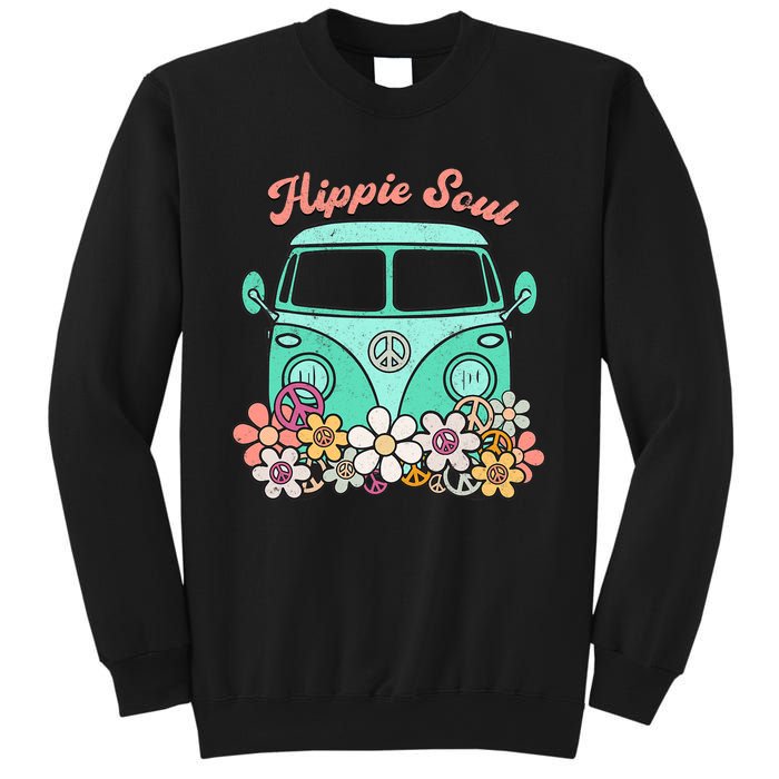 Daisy Peace Sign Hippie Soul Flower Lovers Gifts Sweatshirt