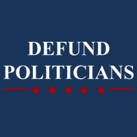 Defund Politicians Simple Logo Tall T-Shirt