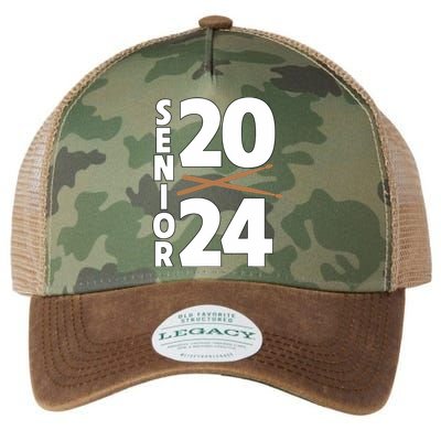 Drum Player Senior Class Of 2024 Marching Band Student Legacy Tie Dye Trucker Hat