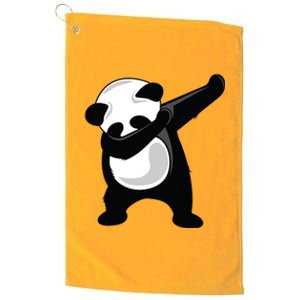 Dabbing Panda Shirts Cute Animal Giant Panda Bear Dab Dance Platinum Collection Golf Towel