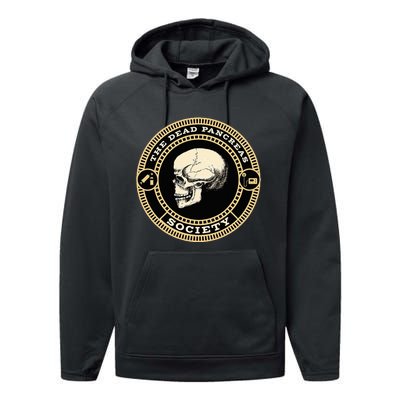 Dead Pancreas Society Type One Diabetes T1D Awareness Skull Performance Fleece Hoodie