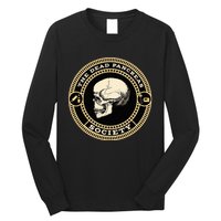 Dead Pancreas Society Type One Diabetes T1D Awareness Skull Long Sleeve Shirt