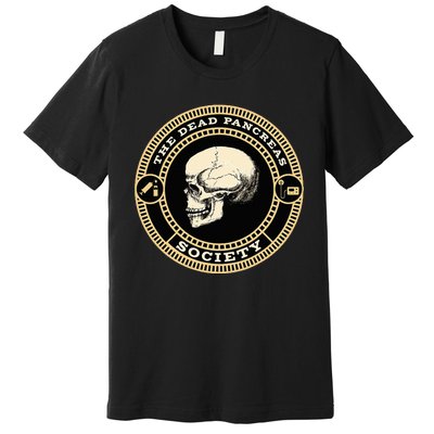 Dead Pancreas Society Type One Diabetes T1D Awareness Skull Premium T-Shirt